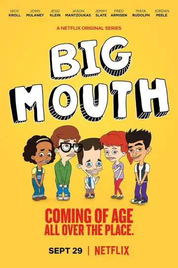 Poster for the TV series "Big Mouth" #1304365