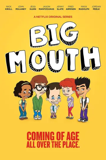 Poster for the TV series "Big Mouth" #1304370