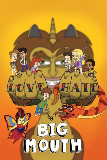 Poster for the TV series "Big Mouth" #1304380
