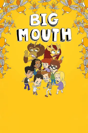Poster for the TV series "Big Mouth" #1304384