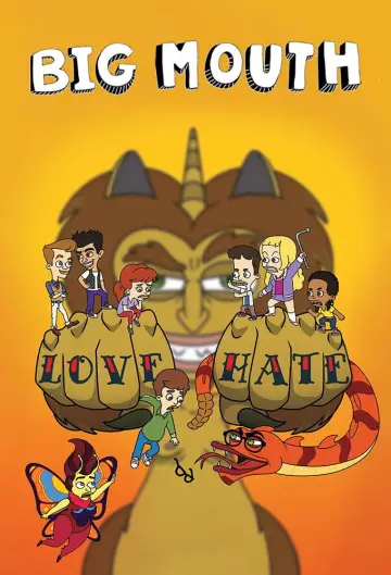 Poster for the TV series "Big Mouth" #1304391