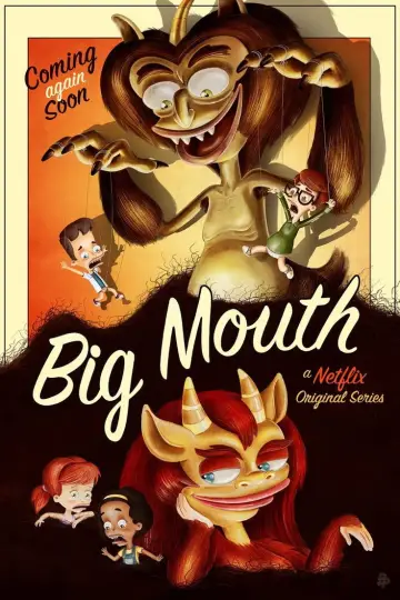 Poster for the TV series "Big Mouth" #1304395