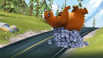 Backdrop for the TV series "Grizzy & the Lemmings" #1295928