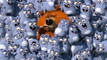 Backdrop for the TV series "Grizzy & the Lemmings" #1295929