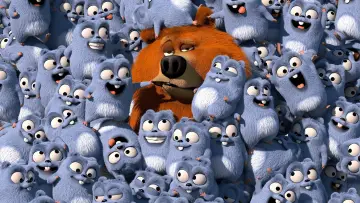 Backdrop for the TV series "Grizzy & the Lemmings" #1295937