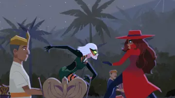 Backdrop for the TV series "Carmen Sandiego" #1442702