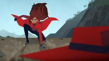 Backdrop for the TV series "Carmen Sandiego" #1442704