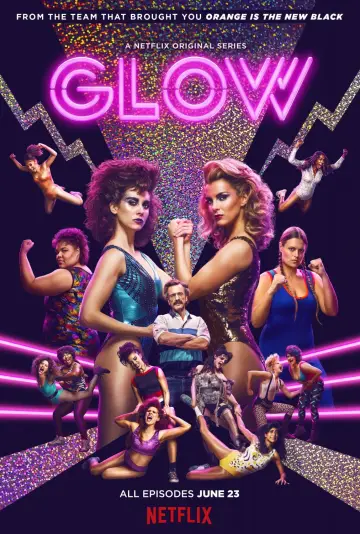 Poster for the TV series "GLOW" #1404497