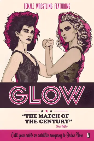 Poster for the TV series "GLOW" #1404519