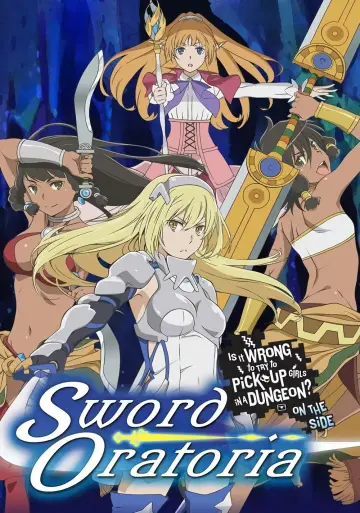 Poster for the TV series "Is It Wrong to Try to Pick Up Girls in a Dungeon? On the Side: Sword Oratoria" #1505380