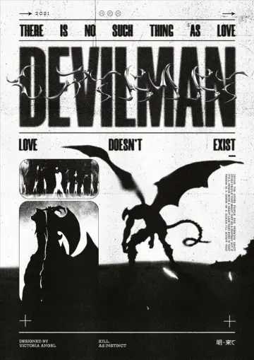 Poster for the TV series "Devilman Crybaby" #1460406