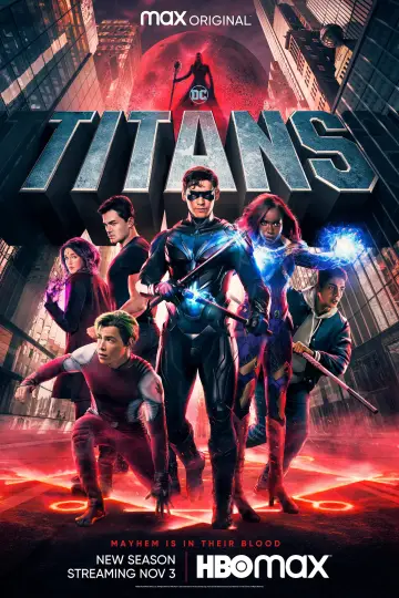 Poster for the TV series "Titans" #1312144