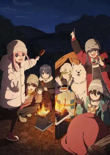 Poster к сериалу "Laid-Back Camp" #1333386