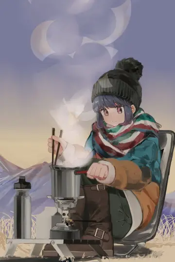 Poster к сериалу "Laid-Back Camp" #1333395