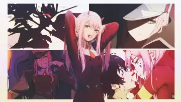 Backdrop for the TV series "DARLING in the FRANXX" #1381338