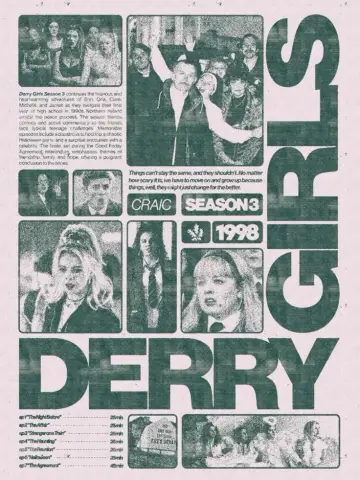 Poster for the TV series "Derry Girls" #1428093