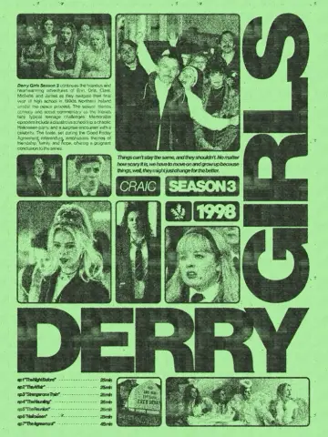 Poster for the TV series "Derry Girls" #1428095