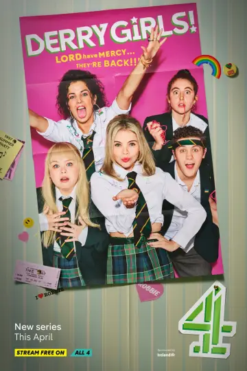 Poster for the TV series "Derry Girls" #1428114