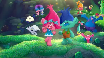 Backdrop for the TV series "Trolls: The Beat Goes On!" #1392515
