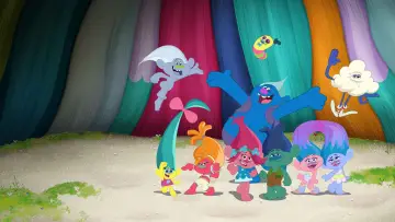 Backdrop for the TV series "Trolls: The Beat Goes On!" #1392518
