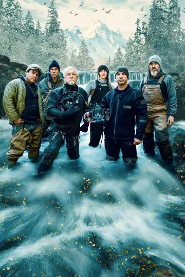 Poster for the TV series "Gold Rush: White Water" #1438008