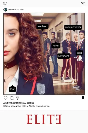 Poster for the TV series "Elite" #1278552