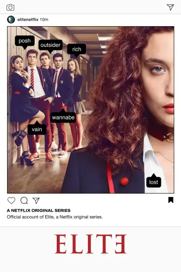 Poster for the TV series "Elite" #1278558