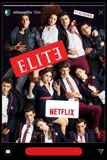 Poster for the TV series "Elite" #1521669