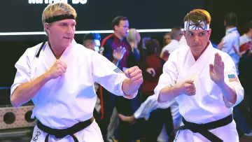 Backdrop for the TV series "Cobra Kai" #1292473