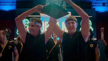 Backdrop for the TV series "Cobra Kai" #1292480