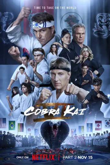 Poster for the TV series "Cobra Kai" #1292543