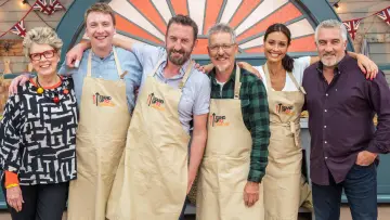 Backdrop for the TV series "The Great Celebrity Bake Off for Stand Up To Cancer" #1537214