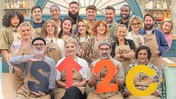 Backdrop for the TV series "The Great Celebrity Bake Off for Stand Up To Cancer" #1537217