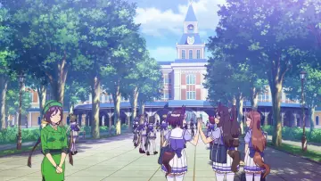 Backdrop for the TV series "Umamusume: Pretty Derby" #1372584
