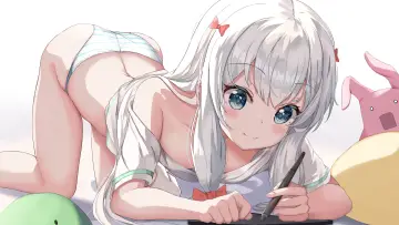 Backdrop for the TV series "Eromanga Sensei" #1407207