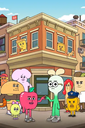 Poster к сериалу "Apple & Onion" #1359278