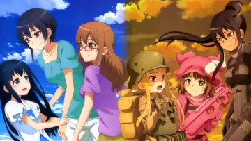 Backdrop к сериалу "Sword Art Online Alternative: Gun Gale Online" #1363571