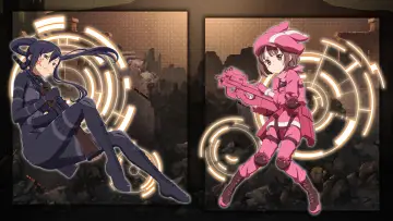 Backdrop к сериалу "Sword Art Online Alternative: Gun Gale Online" #1363577