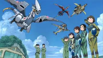Backdrop for the TV series "DRAGON PILOT: Hisone and Masotan" #1417050
