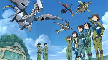 Backdrop for the TV series "DRAGON PILOT: Hisone and Masotan" #1417051