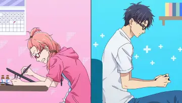 Backdrop for the TV series "Wotakoi: Love Is Hard for Otaku" #1596257