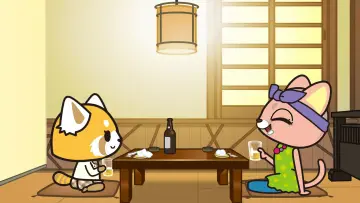 Backdrop for the TV series "Aggretsuko" #1600109