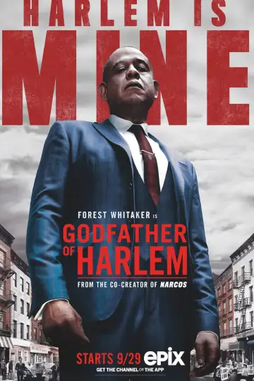 Poster for the TV series "Godfather of Harlem" #1333823