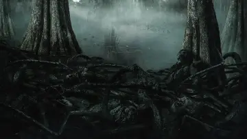 Backdrop for the TV series "Swamp Thing" #1417972