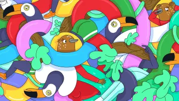 Backdrop for the TV series "Tuca & Bertie" #1593784