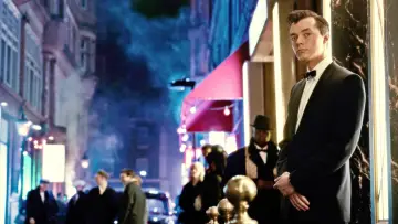 Backdrop for the TV series "Pennyworth: The Origin of Batman