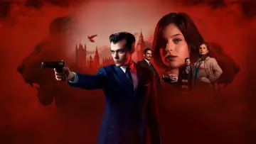 Backdrop for the TV series "Pennyworth: The Origin of Batman