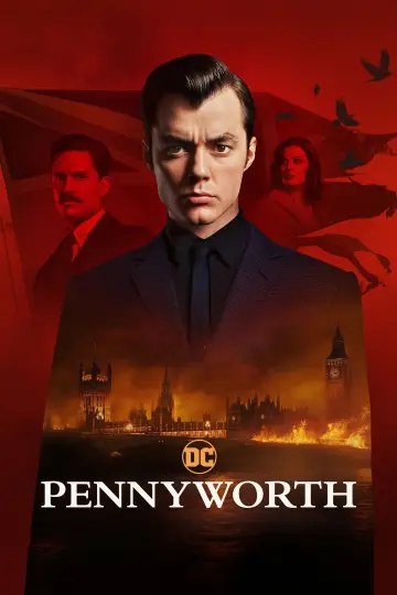 Poster for the TV series "Pennyworth: The Origin of Batman