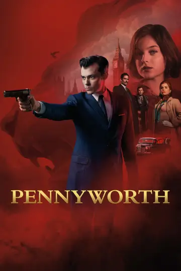 Poster for the TV series "Pennyworth: The Origin of Batman