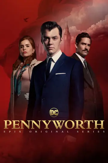 Poster for the TV series "Pennyworth: The Origin of Batman